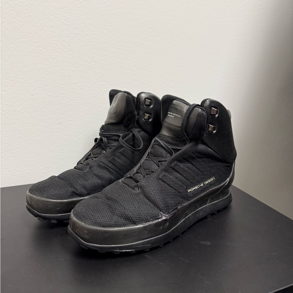 adidas Black High-Top Boots